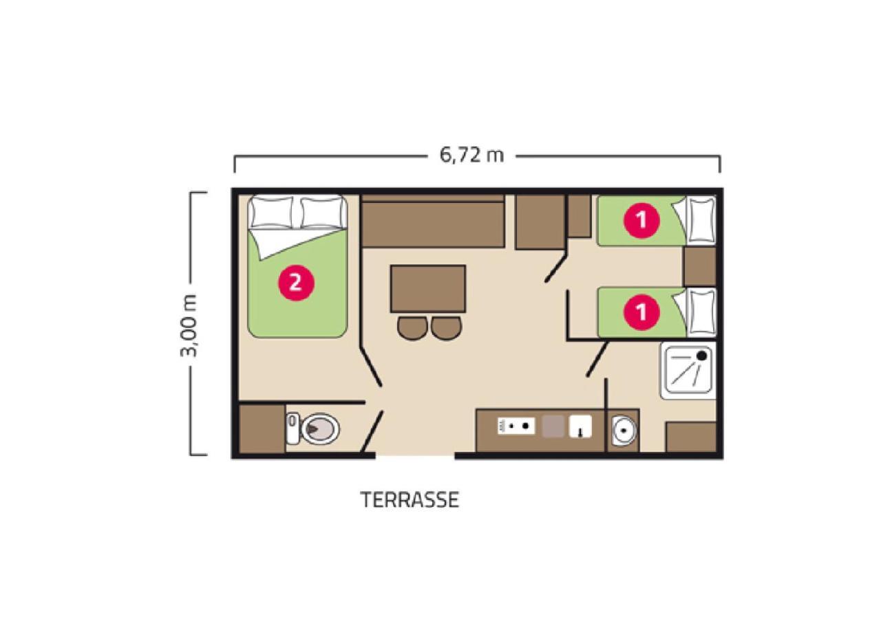 Camping Signol Boyardville Rom bilde